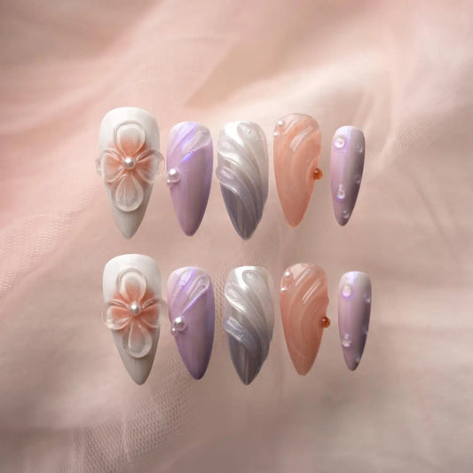 Ami Ami Press On Nails Fleur