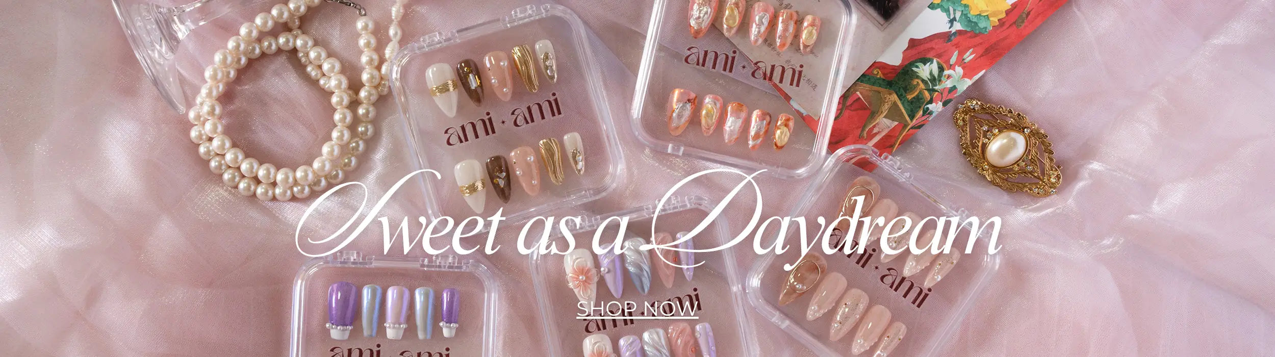Ami Ami Press-On Nails Soft Summer Collection