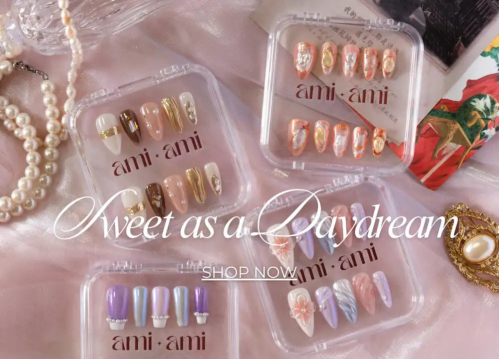 Ami Ami Press-On Nails Soft Summer Collection