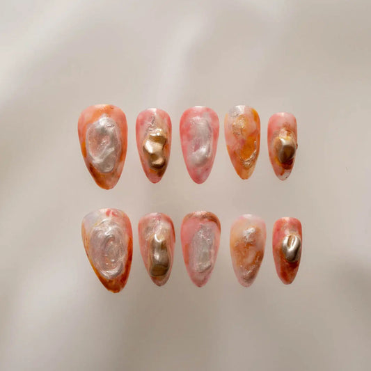 Ami Ami Press On Nails Romantica