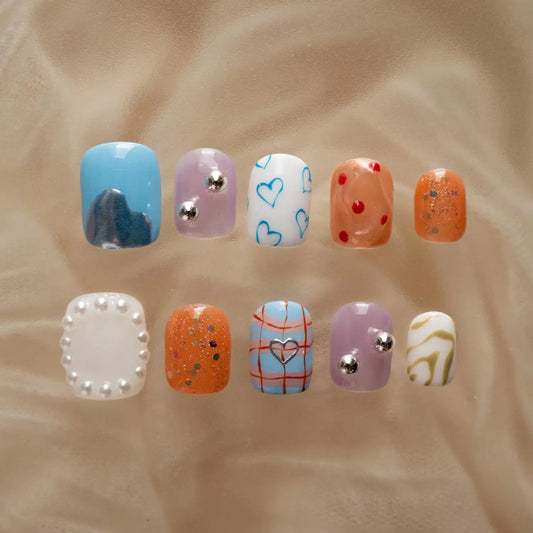 Ami Ami Press-On Nails XOXO